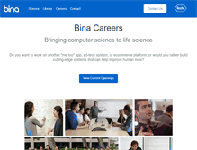 Tablet Screenshot of bina.com