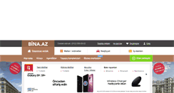 Desktop Screenshot of bina.az